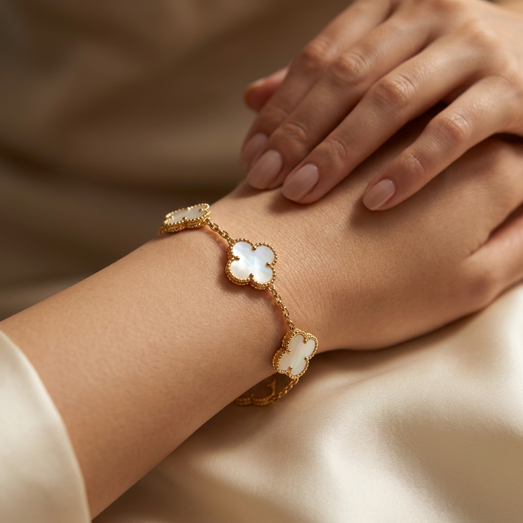 Bracelet Trèfle Élégant