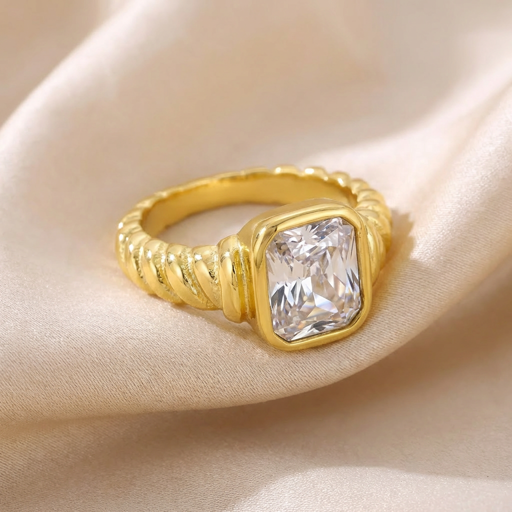 Bague Éclat Torsadé