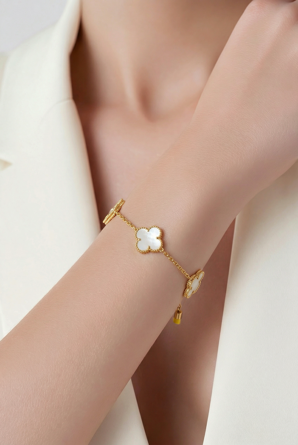Bracelet Trèfle Élégant