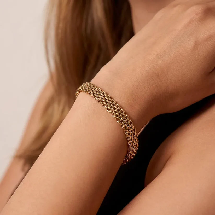 Bracelet chaîne en or