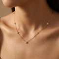 Collier trèfle délicat